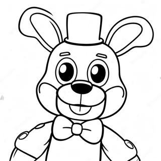 Cute Lefty From Fnaf Coloring Page 69103-55523