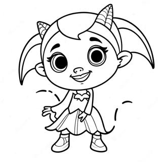 Vampirina Coloring Pages