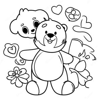 Build-A-Bear Online Games Coloring Pages