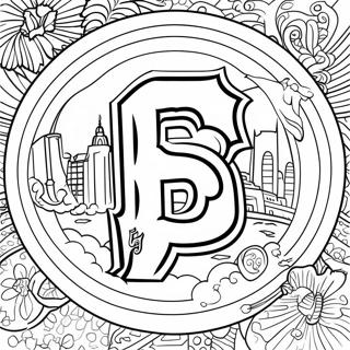 Sf Giants Logo Coloring Page 69152-55554