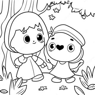 Hide And Seek Fun Coloring Page 69162-55567