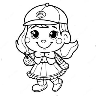 Piper Rockelle In Fun Outfit Coloring Page 69183-55586