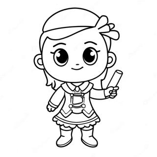 Piper Rockelle In Fun Outfit Coloring Page 69183-55587