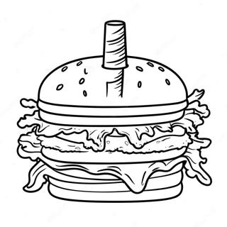 Whataburger Logo Coloring Page 69202-55594