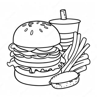 Whataburger Logo Coloring Page 69202-55596