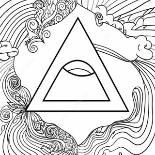 Pink Floyd Logo Coloring Page 69212-55608