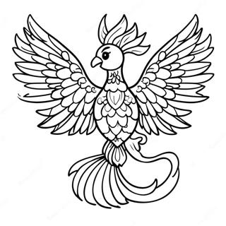 Phoenix Coloring Pages