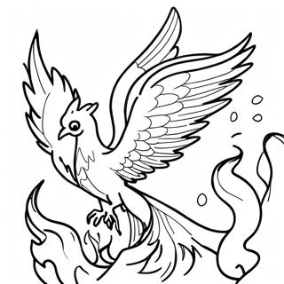 Phoenix Coloring Page 6921-5687