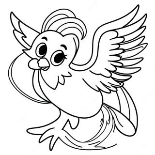 Phoenix Coloring Page 6921-5688