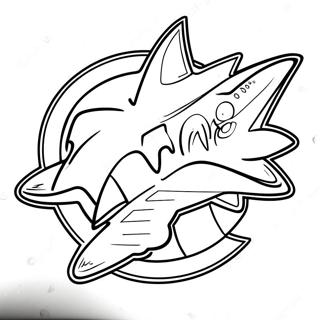 San Jose Sharks Coloring Pages