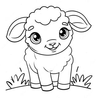 Cute Lamb Of God Coloring Page 69263-55646