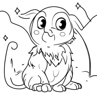 Harry Potter Magical Creatures Coloring Page 69282-55662