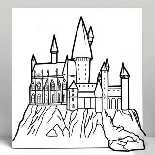 Hogwarts Castle Coloring Page 69283-55668