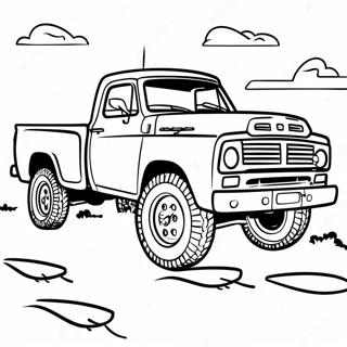 Dodge Truck Coloring Pages