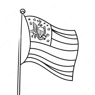 Colorful National Flag Coloring Page 692-542