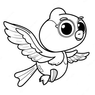 Top Wing Coloring Pages