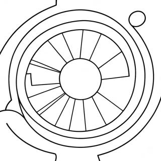 Color Wheel Coloring Page 69332-55707