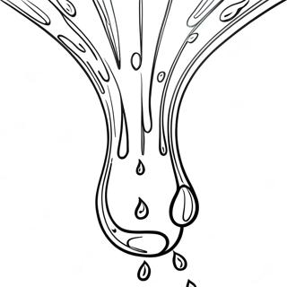 Drip Effect Coloring Page 69362-55728