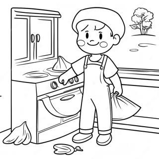 Chores Coloring Page 69382-55742