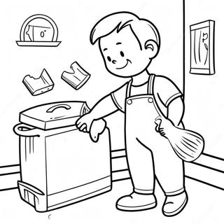 Chores Coloring Page 69382-55743