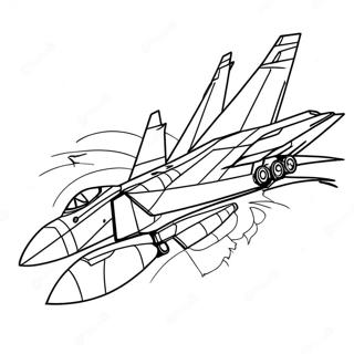 F14 Tomcat Coloring Pages