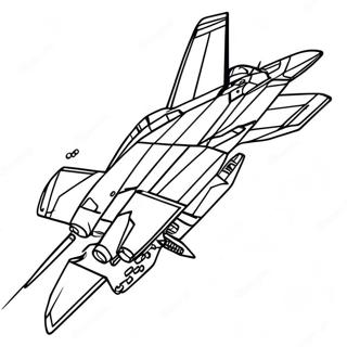 F14 Tomcat In Flight Coloring Page 69393-55753