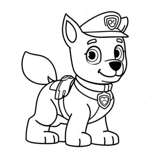 Adventurous Skye Paw Patrol Coloring Page 69403-55761