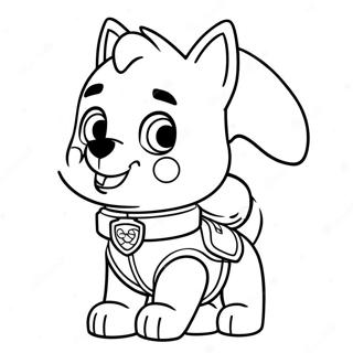 Adventurous Skye Paw Patrol Coloring Page 69403-55763