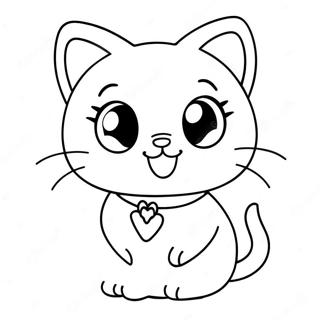 Charmmy Kitty Coloring Pages