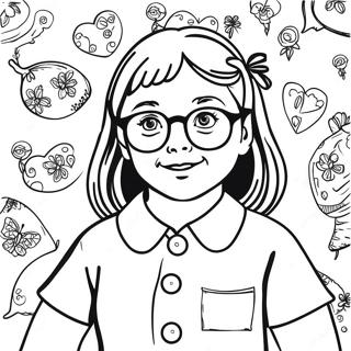 Matilda Coloring Page 6941-5704