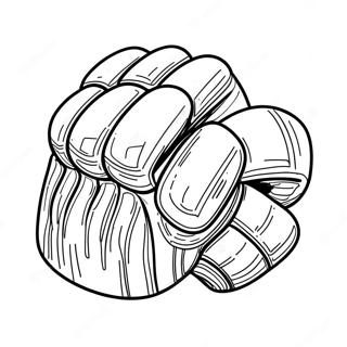 Metal Knuckles Coloring Pages