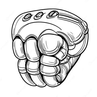 Metal Knuckles Coloring Page 69432-55783