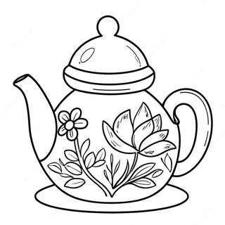 Teapot Coloring Page 69442-55790