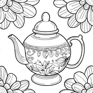 Teapot Coloring Page 69442-55791