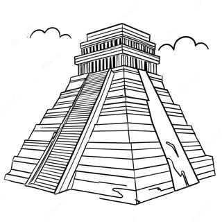 Ziggurat Coloring Page 69482-55824