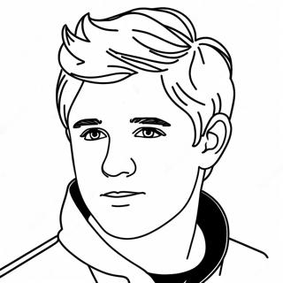 Niall Horan Coloring Page 69502-55834