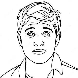 Niall Horan Coloring Page 69502-55836