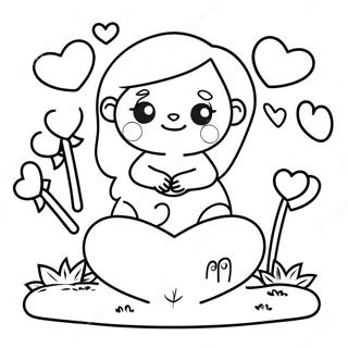 Colorful I Love Coloring Pages Scene Coloring Page 69513-55845