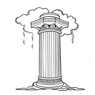 Pillar Of Cloud And Fire Coloring Page 69532-55868