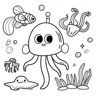 Plankton Coloring Pages