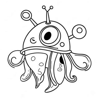 Cute Plankton Friends Coloring Page 69543-55879