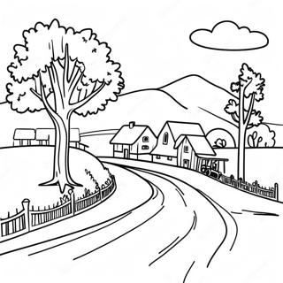 Charming Pennsylvania Countryside Coloring Page 69563-55890