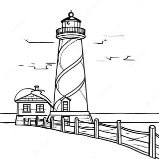 Obx Lighthouse Coloring Page 69573-55897