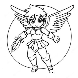 Valkyrie Beyblade Coloring Pages