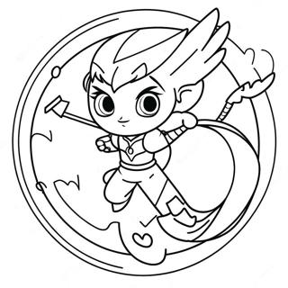 Epic Valkyrie Beyblade Battle Coloring Page 69633-55948