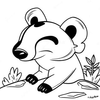 Bucky Badger Coloring Page 69642-55958