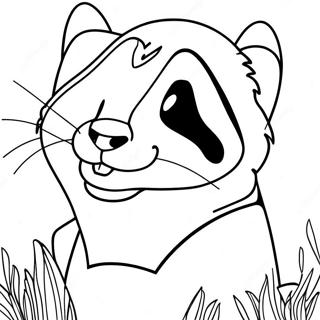 Bucky Badger Coloring Page 69642-55959