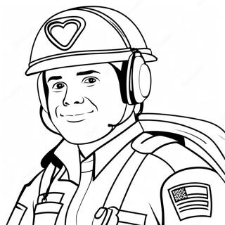 First Responder Coloring Pages