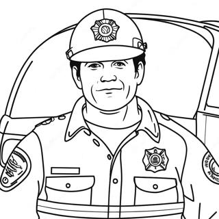 First Responder Coloring Page 69672-55979