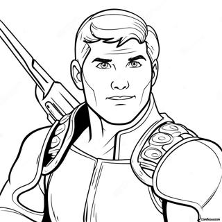 Stinger Flynn Coloring Page 69682-55983